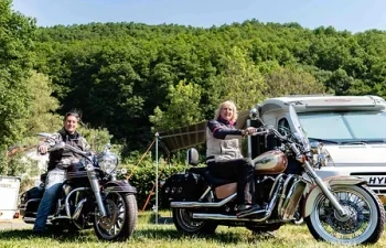 motorrijders camping